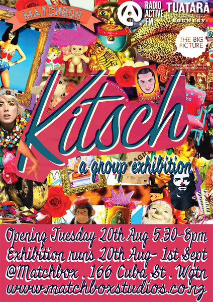 Kitsch Exhibition at Matchbox Studios in Wellington